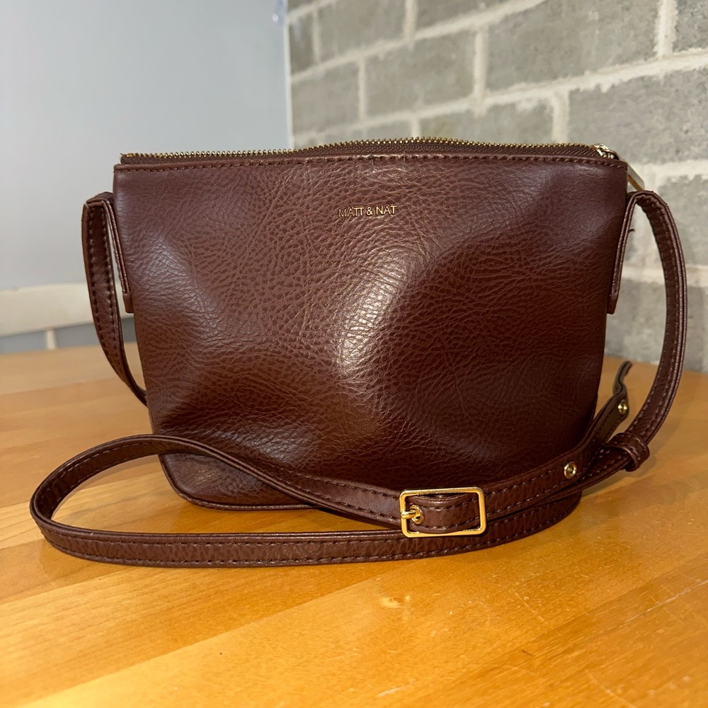 Matt & Nat Brown Crossbody Bag